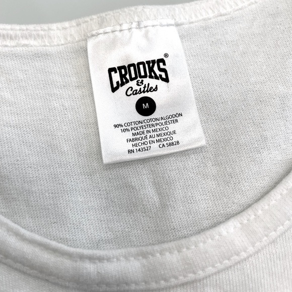 *NEW* Crooks & Castles Money Bags Graphic Tank Top - Picture 6 of 6